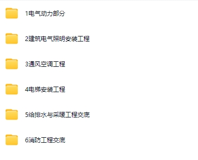 安装工程施工工艺及质量技术交底合集