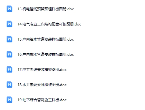 华侨城工程全套样板图册