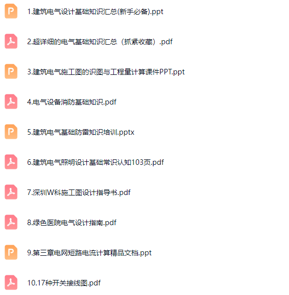 电气基础学习资料30套合集